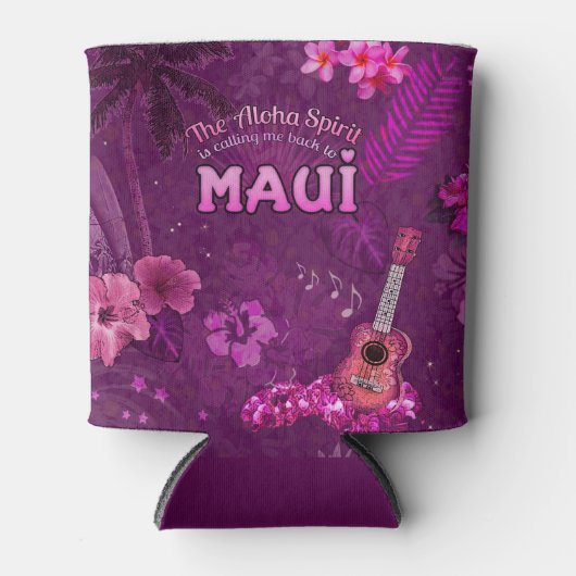 De Aloha Spirit belt me terug naar Maui Blikjeskoeler (Voorkant)