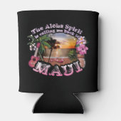 De Aloha Spirit belt me terug naar Maui Blikjeskoeler (Achterkant)