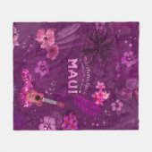 De Aloha Spirit belt me terug naar Maui Fleece Deken (Voorkant (Horizontaal))