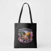De Aloha Spirit belt me terug naar Maui Tote Bag (Voorkant)