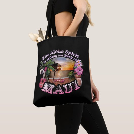 De Aloha Spirit belt me terug naar Maui Tote Bag (Dichtbij)