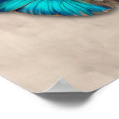 De alomtegenwoordige forestervlinder poster (Hoek)