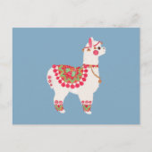 De Alpaca Briefkaart (Voorkant)