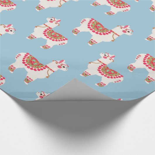 De Alpaca Cadeaupapier (Hoek)