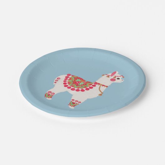 De Alpaca Papieren Bordje (Gekanteld)