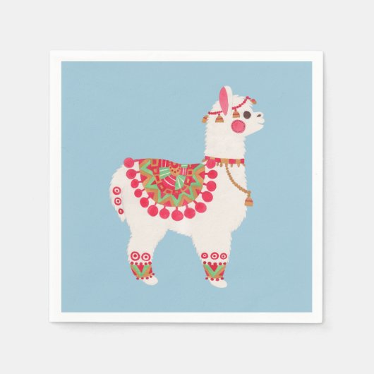 De Alpaca Servetten (Voorkant)