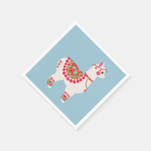 De Alpaca Servetten (Hoek)