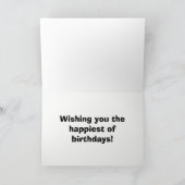 De Alpaca Verjaardag Kaart - Natuur onderbroken (Binnen)