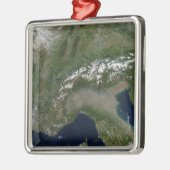 De Alpen 2 Metalen Ornament (Links)