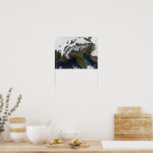 De Alpen 2 Poster (Keuken)