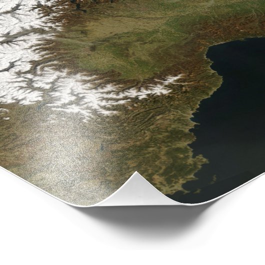 De Alpen 3 Foto Afdruk (Hoek)