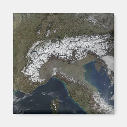 De Alpen 3 Magneet (Voorkant)