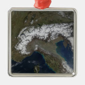 De Alpen 3 Metalen Ornament (Voorkant)