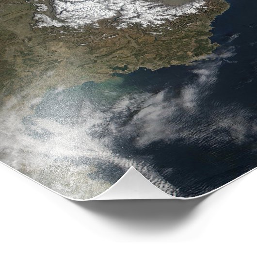 De Alpen Foto Afdruk (Hoek)