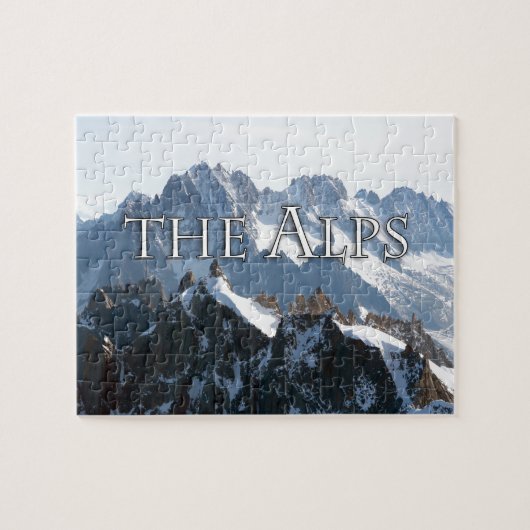 De Alpen - Geweldig! Legpuzzel (Horizontaal)