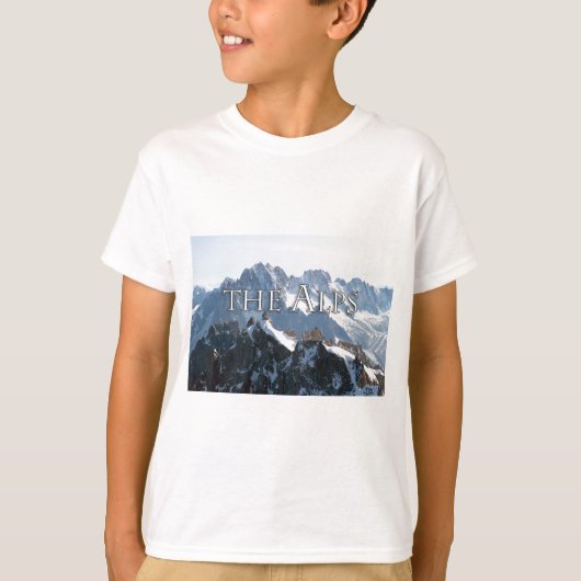 De Alpen - Geweldig! T-shirt (Voorkant)