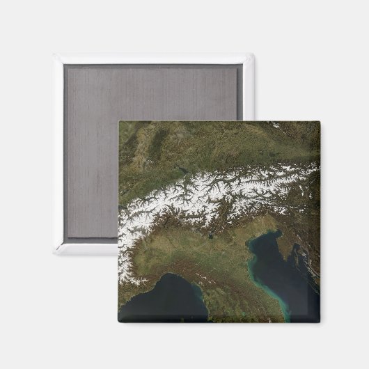 De Alpen Magneet (Voorkant / Achterkant)