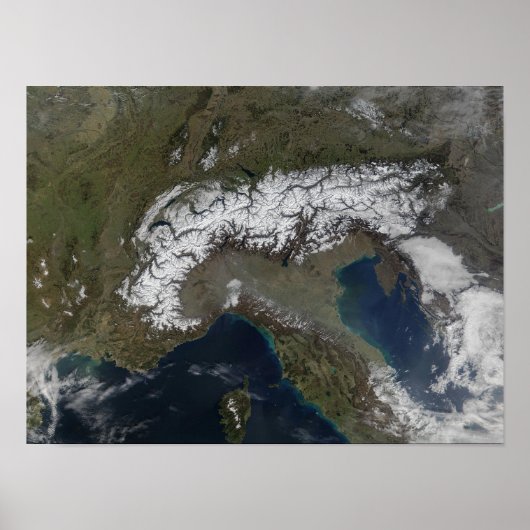 De Alpen Poster (Voorkant)