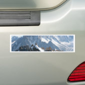 De Alpen - prachtig! Bumpersticker (Op auto)