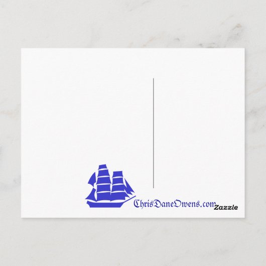 De Alpen van Innis Briefkaart (Achterkant)