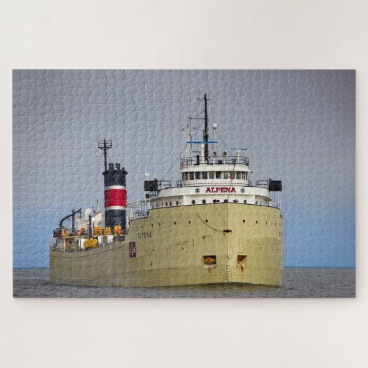 De Alpena schip Duluth Minnesota Legpuzzel (Horizontaal)