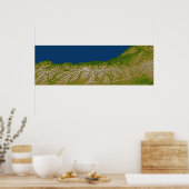 De Alpenfout langs de westkust Poster (Keuken)