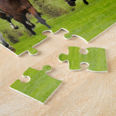 De Alphabet Soup-stakken Legpuzzel (Zijkant)