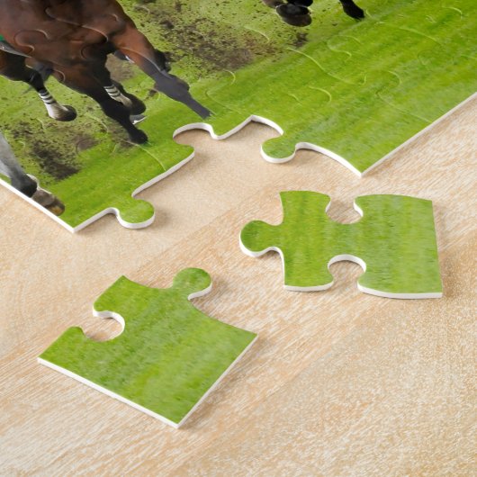 De Alphabet Soup-stakken Legpuzzel (Zijkant)