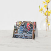 De Alpiene Bank van het Wiel van de wagen, TX Kaart (Gele Bloem)