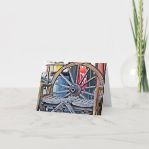 De Alpiene Bank van het Wiel van de wagen, TX Kaart