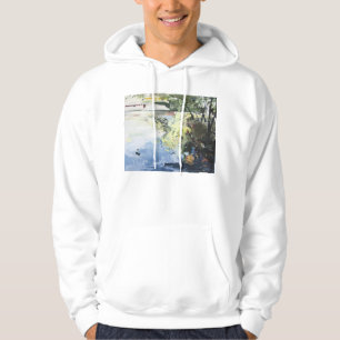 De Alster in High Summer Hamburg 2013 Hoodie
