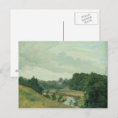 De Alster in Poppenbuttel in de Briefkaart (Voorkant / Achterkant)