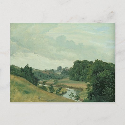 De Alster in Poppenbuttel in de Briefkaart (Voorkant)