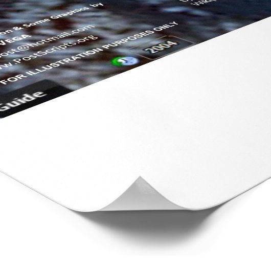 De Altar of Moses - Mt. Sinai Poster (Hoek)