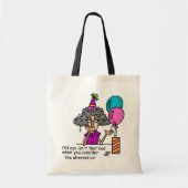 De Alternatieve Humor van de verjaardag Tote Bag (Voorkant)