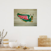 De Alton Piasa Bird Poster (Keuken)