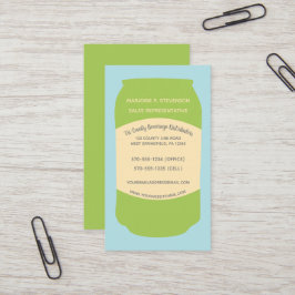 De Aluminium van de drankverdeler kan douane Visitekaartje