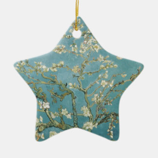 De Amandel van de Takken van Gogh van bloemen komt Keramisch Ornament