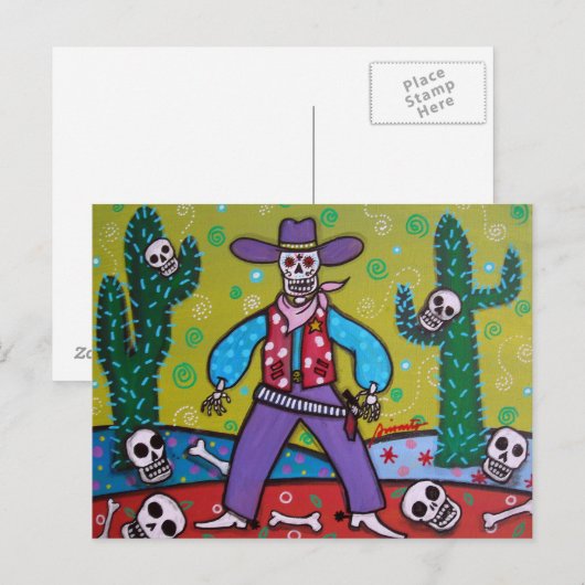 de amaré para siempre briefkaart (Voorkant / Achterkant)