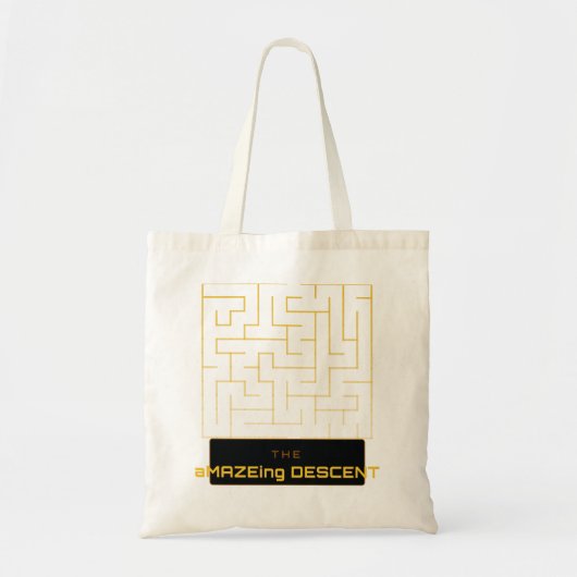 De aMAZEing Descent Tote Bag (Voorkant)
