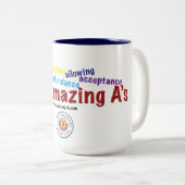 De Amazing A's Mok (Voorkant rechts)