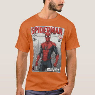 De Amazing SpiderMan stripboek tribute ontwerp fam T-shirt