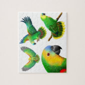 De Amazon Parrot Puzzle Legpuzzel (Verticaal)