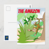 De Amazone Briefkaart (Voorkant / Achterkant)