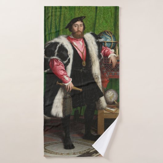 De ambassadeurs, Holbein, jongere Badhanddoek (Badhanddoek)