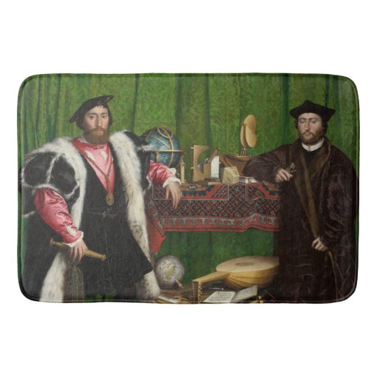 De ambassadeurs, Holbein, jongere Badmat (Voorkant)