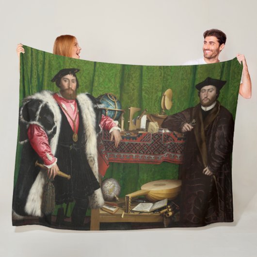 De ambassadeurs, Holbein, jongere Fleece Deken (In situ)