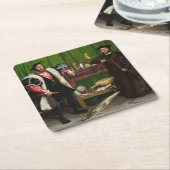 De ambassadeurs, Holbein, jongere Kartonnen Onderzetters (Schuin)