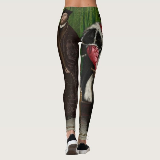 De ambassadeurs, Holbein, jongere Leggings (Achterkant)