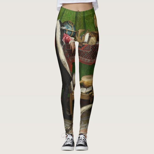 De ambassadeurs, Holbein, jongere Leggings (Voorkant)